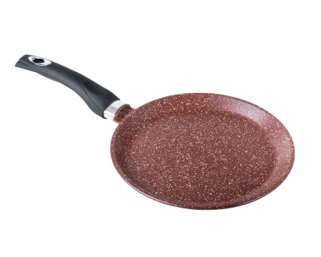 Блинница ф240 с пласт ручкой без крышки шоколад Горница(4)