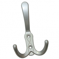 Крючок металл 3 рожковый №35 серебро Металлист--- Крючок металл 3 рожковый №35 серебро Металлист---