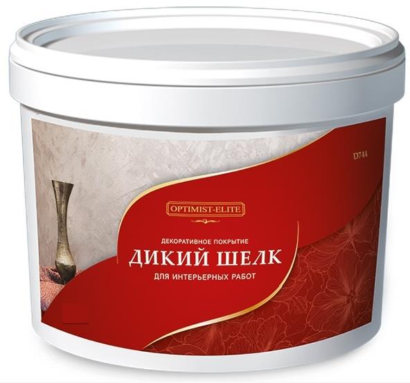 Покрытие декоративное D744 Дикий шелк 3кг Optimist Elite Покрытие декоративное D744 Дикий шелк 3кг Optimist Elite