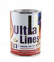 Эмаль ПФ-115 хаки 1,8 кг Ultra Lines Радуга