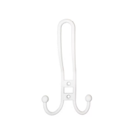 Крючок металл 3 рожковый №12 белый Металлист Крючок металл 3 рожковый №12 белый Металлист