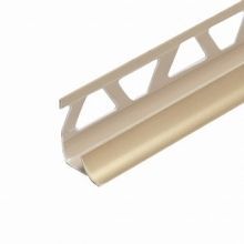 Уголок для кафеля 2,5м  8мм металлик золотистый внутренний Идеал---