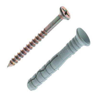 Дюбель гвоздь потай 10х140  2шт(10)*** Дюбель гвоздь потай 10х140  2шт(10)***