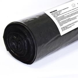 Мешки д/мусора 120л/10шт 12мкм ПНД черные/синие Komfi