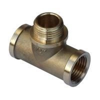 Тройник латунь 20Вх20Нх20В---