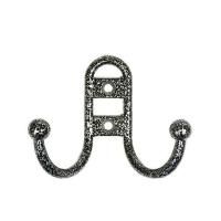 Крючок металл 2 рожковый №13 хром Металлист Крючок металл 2 рожковый №13 хром Металлист