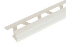 Уголок для кафеля 2,5м  8мм слоновая кость наружний Идеал