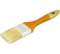 Кисть плоская 50х 9мм деревянная ручка смешанный ворс Color Expert Кисть плоская 50х 9мм деревянная ручка смешанный ворс Color Expert