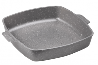 Противень 280х280мм литые ручки без крышки графит Горница(43)