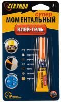 Клей Супер универсальный  3г гель Секунда(12) Клей Супер универсальный  3г гель Секунда(12)