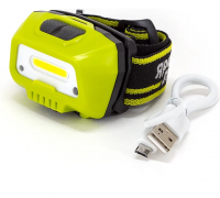 Фонарь налобный 300Lm 1,2Ah IP44 сенсорный LH-300 Яркий луч Фонарь налобный 300Lm 1,2Ah IP44 сенсорный LH-300 Яркий луч