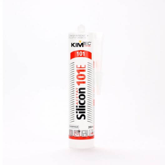 Герметик силиконовый универсальный 280мл прозрачный 101Е Kimtec(20) Герметик силиконовый универсальный 280мл прозрачный 101Е Kimtec(20)