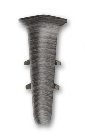 Плинтус Deconika 70 352 угол внутренний каштан серый------