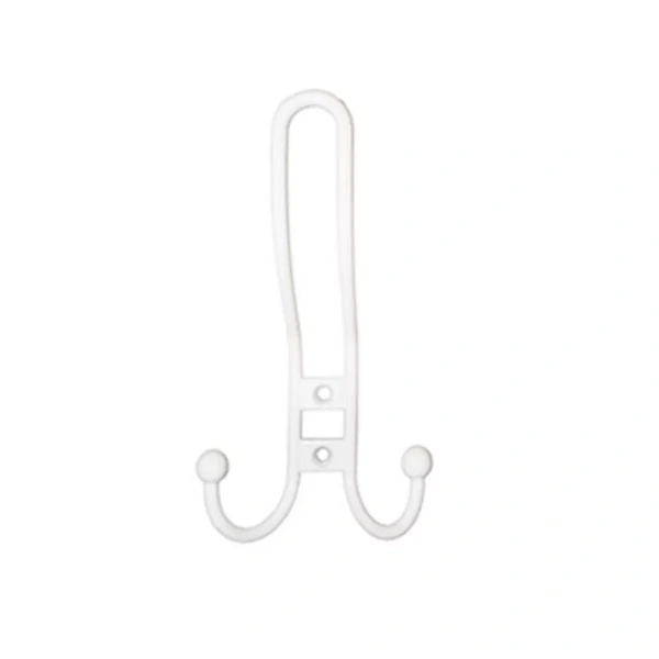 Крючок металл 3 рожковый №12 белый Металлист Крючок металл 3 рожковый №12 белый Металлист