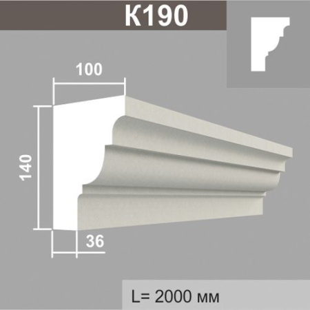 ФД Джем карниз К190 ФД Джем карниз К190