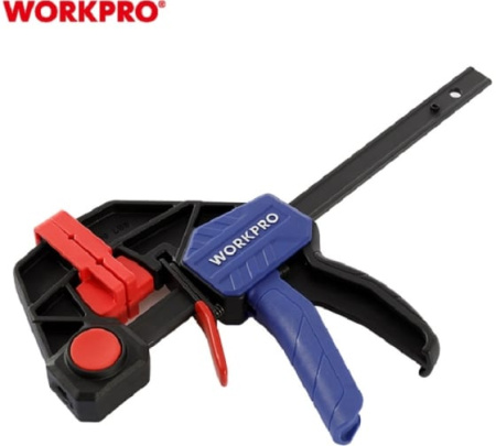 Струбцина пистолетного типа  80х150мм Workpro 