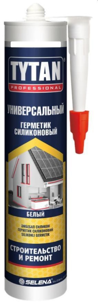 Герметик силиконовый универсальный 280мл прозрачный Tytan Professional(12) Герметик силиконовый универсальный 280мл прозрачный Tytan Professional(12)