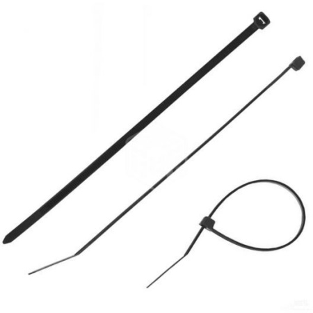 Хомут нейлоновый  3,6х300мм  50шт черный Зубр