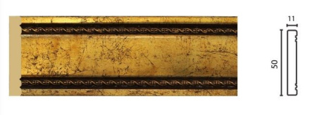 ДП Vit-Art Молдинг 3М5-4  50х11х2400