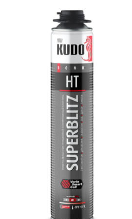 Пена-клей универсальный 100м 1000мл проф Superblitz HT Kudo Пена-клей универсальный 100м 1000мл проф Superblitz HT Kudo