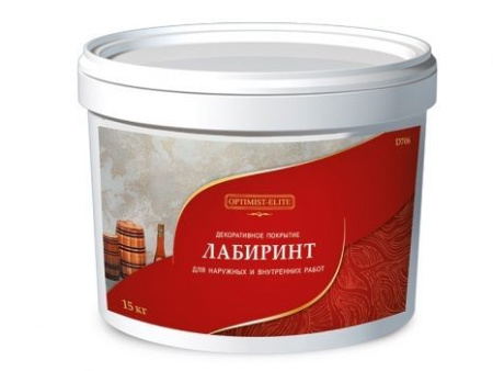 Покрытие декоративное D706 Лабиринт 15кг Optimist Elite Покрытие декоративное D706 Лабиринт 15кг Optimist Elite