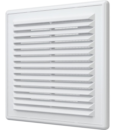 Решетка вентиляционная пластик 150х150 с сеткой 1515Р ERA