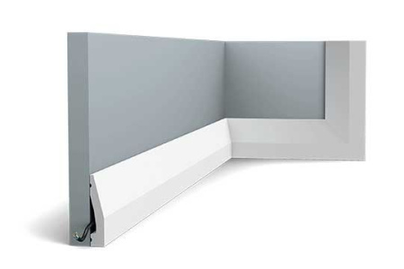 ДП Orac Decor Плинтус напольный DX159-2300 60х12х2300мм ДП Orac Decor Плинтус напольный DX159-2300 60х12х2300мм
