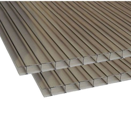 Поликарбонат  6мм бронза Novattro