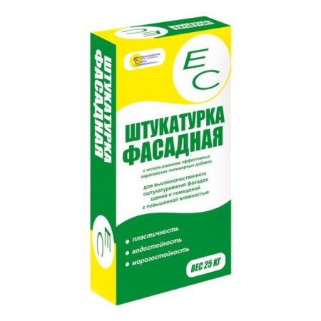 Штукатурка цементная 25кг ЕС
