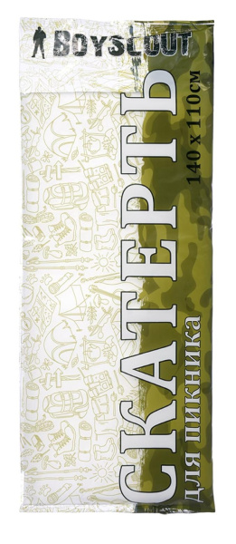Скатерть 140х110см для пикника Boyscout---