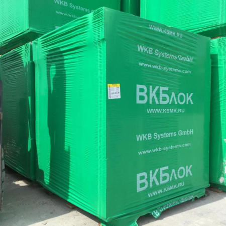 Блок газобетон 300х250х625мм(21шт/м3) ВКБлок