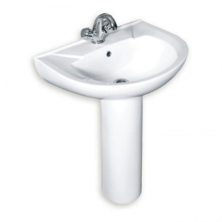 Умывальник Элеганс 60 с пьедесталом Rosa