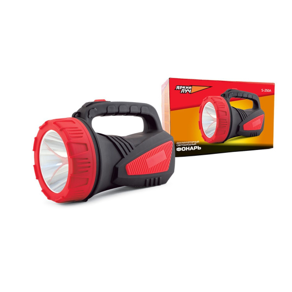 Фонарь прожектор 250Lm S-250A обрезин. Яркий луч Фонарь прожектор 250Lm S-250A обрезин. Яркий луч
