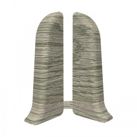 Плинтус Идеал 3Д 55 Классик 210 заглушка дуб пепельный 